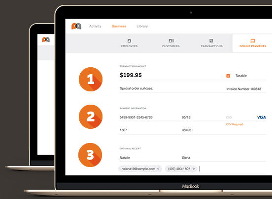 PayAnywhere Inside on laptop